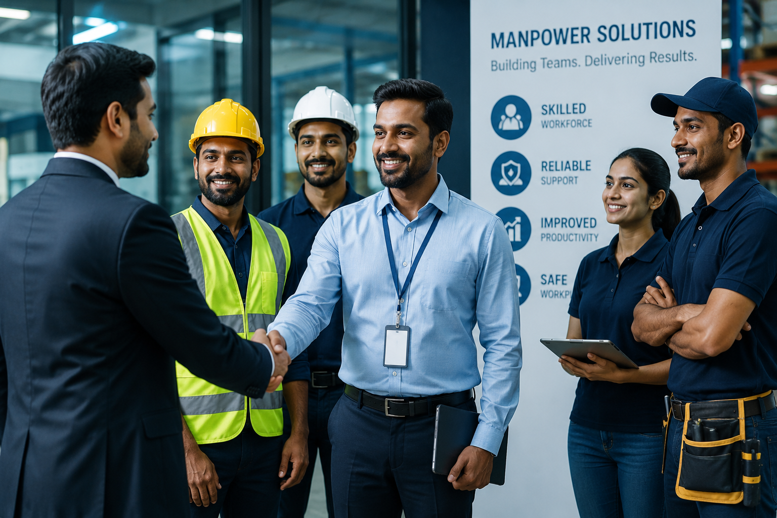 How Professional Manpower Supply Improves Business Productivity